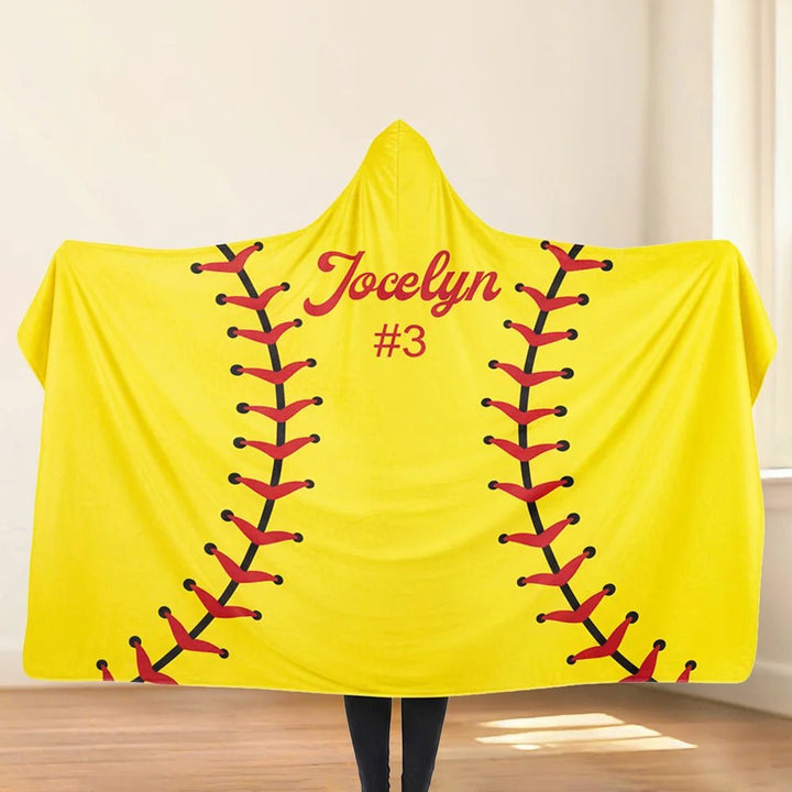 This Is My Territory - Personalized Player Sport Hooded Blanket - Canvasgiftco