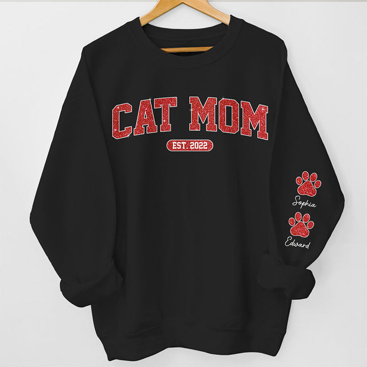 I'm A Cool Dog Mama - Dog Personalized Custom Unisex Sweatshirt With Design